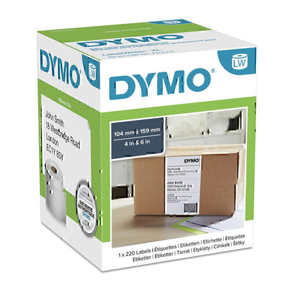 Dymo S0904980 Shipping Labels 104mm x 159mm