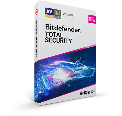 Bitdefender Total Security 2024 (ESD) Antivirus Software
