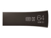 Samsung BAR Plus 3.1 64 GB USB flash drive back-view