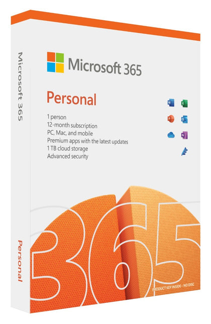 Microsoft 365 Personal 1 Year Subscription Electronic licence- 1 Pesron