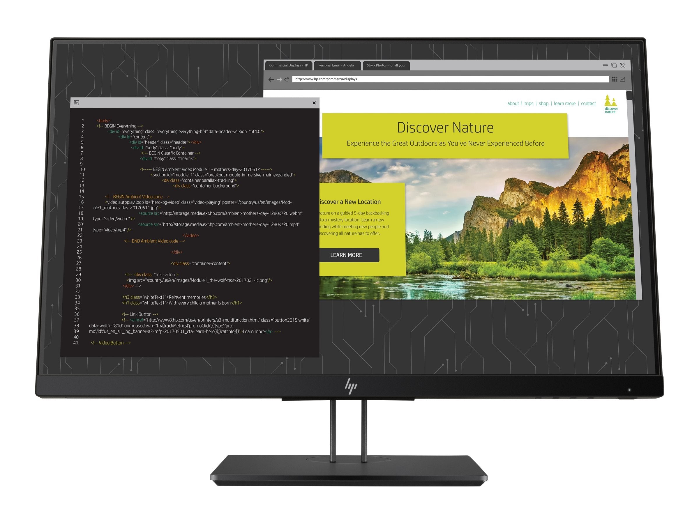 HP Z24nf G2 23.8-inch Business Monitor (1JS07A4)
