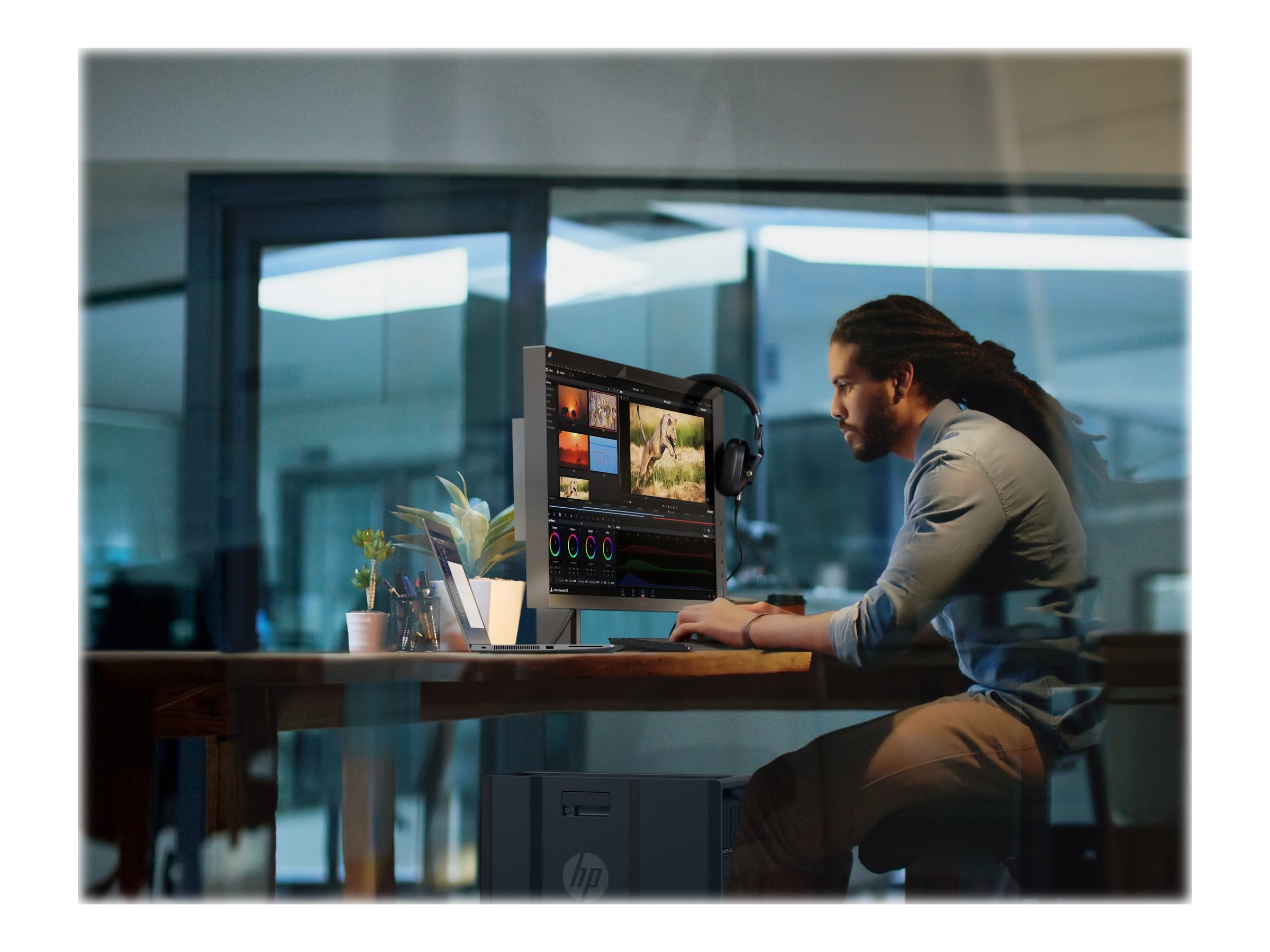 HP Z24n G2 24-inch IPS LED-backlit LCD Monitor (1JS09A4)