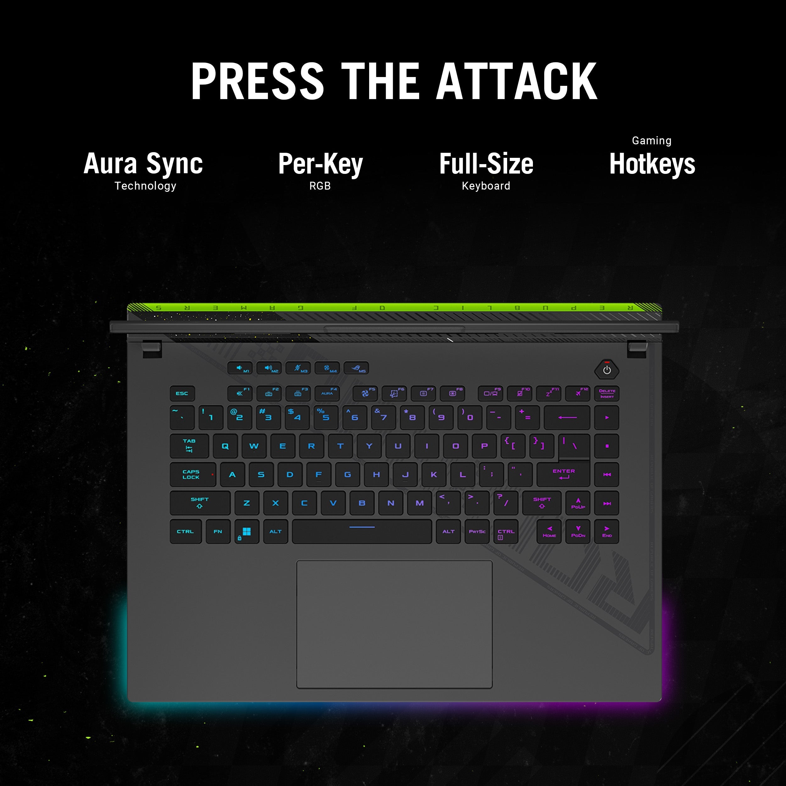 ASUS ROG Strix G16 G614JV-N4156W Gaming Laptop, Intel i7-13650HX, 16GB, 512 GB SSD