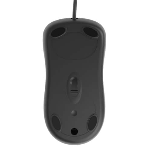 Incase Wired USB-A Basic Optical Mouse - Black - Designed by Microsoft™
