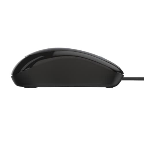 Incase Wired USB-A Basic Optical Mouse - Black - Designed by Microsoft™