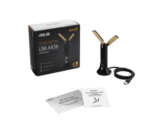 ASUS USB-AX56 Dual Band AX1800 USB WiFi Adapter