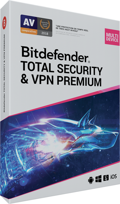 Bitdefender Total Security & Unlimited Premium VPN