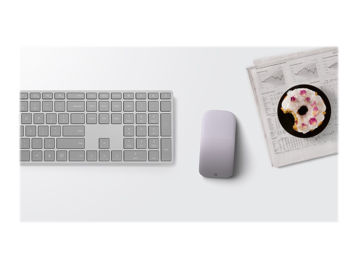 MICROSOFT BLUETOOTH ARC MOUSE - RETAIL BOX (LILAC)