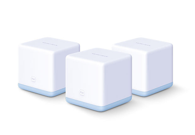 HALO S12 3-PACK AC1200 WHOLE HOME MESH WIFI, 3YR