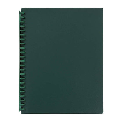 Mbg D/Book A4 Refilbl Dk Grn