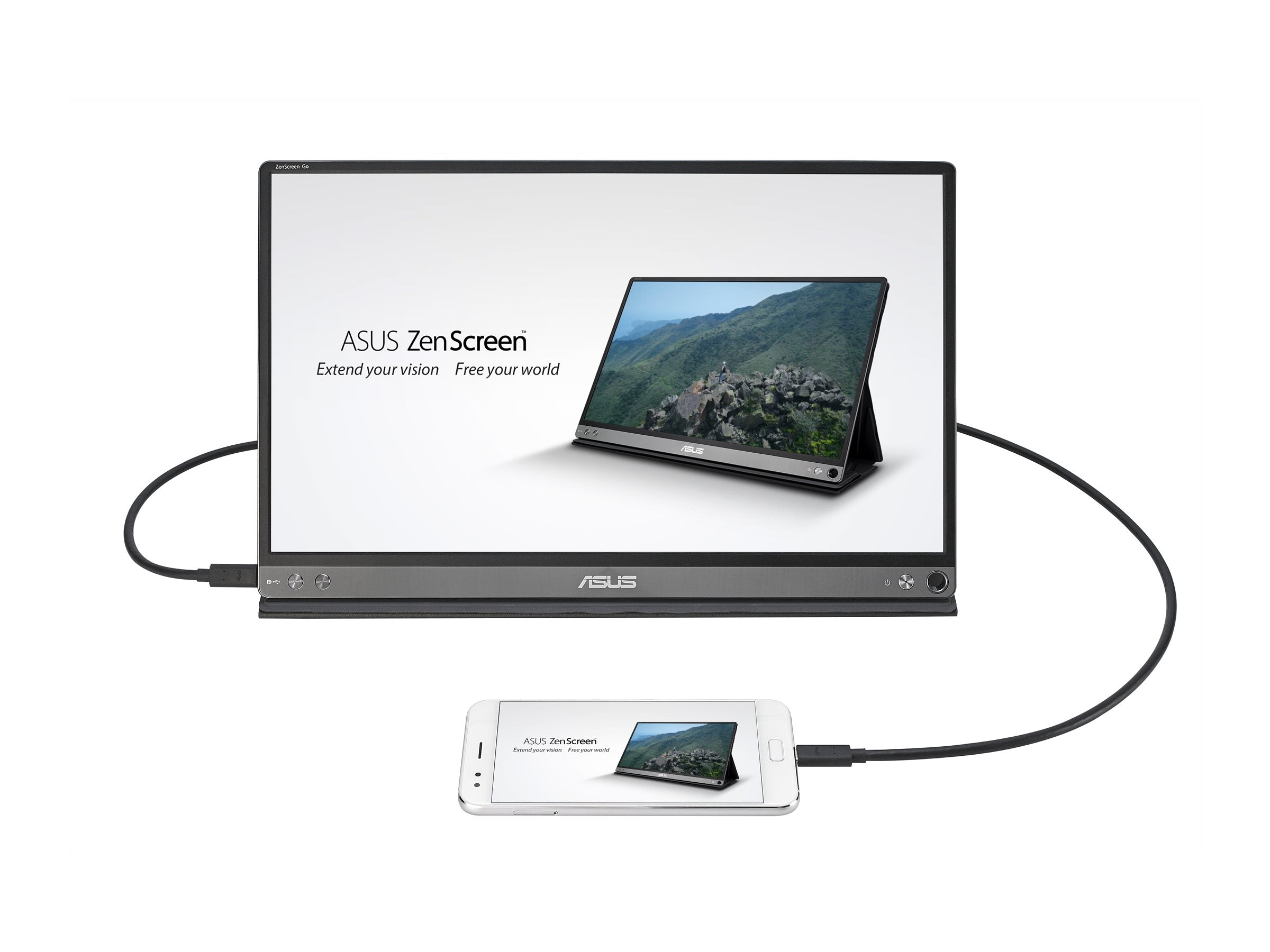 Asus ZenScreen Go MB16AP 15.6 inch Full HD Monitor