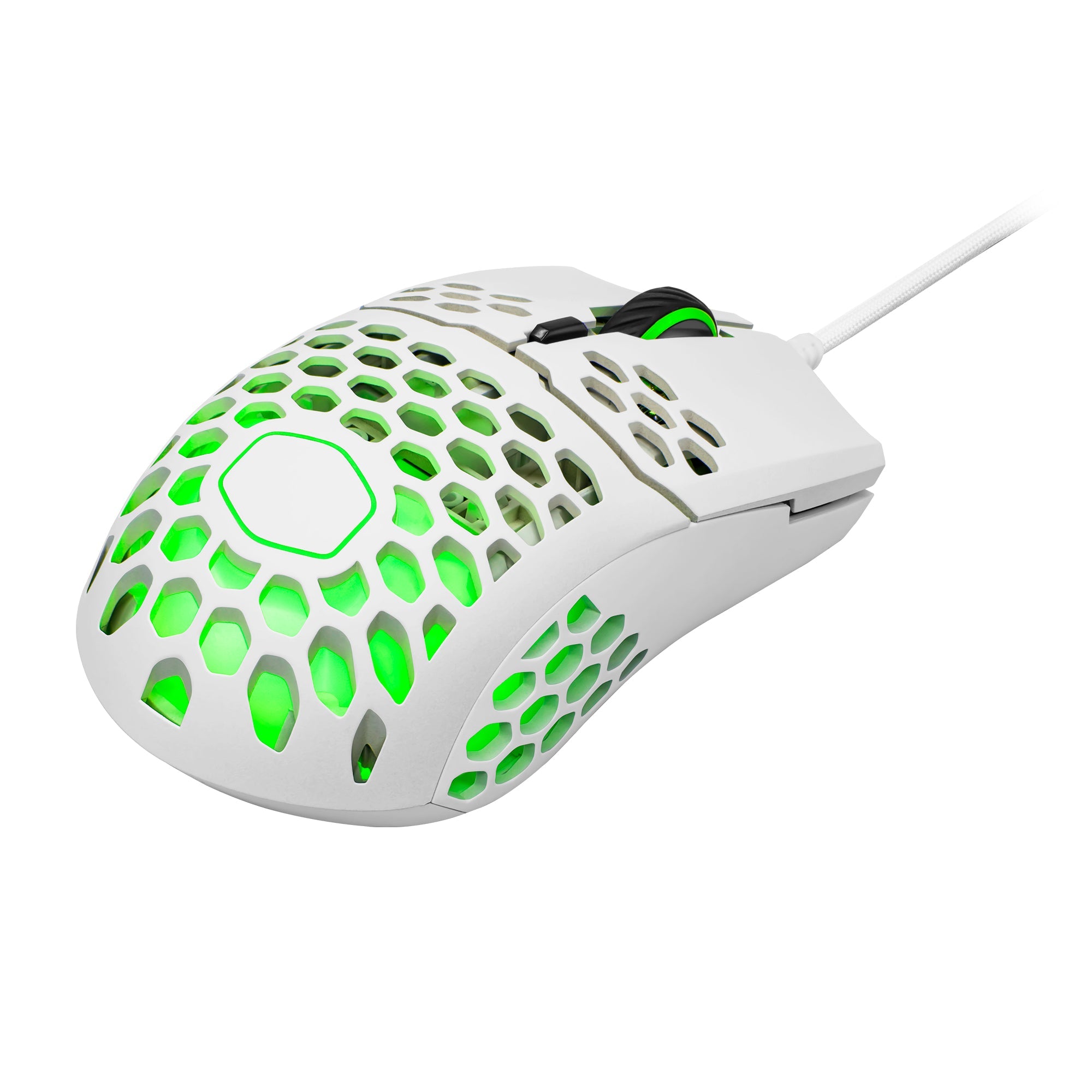 Cooler Master Mouse MM711 RGB Optical Mouse, Matte White