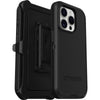 OtterBox Defender Apple iPhone 15 Pro (6.1') Case Black - (77-92536), DROP+ 4X Military Standard, Multi-Layer,Included Holster,7 Years Warranty