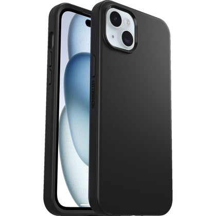 OtterBox Symmetry Apple iPhone 15 Plus / iPhone 14 Plus (6.7') Case Black - (77-92626), Antimicrobial, DROP+ 3X Military Standard, 7 Years Warranty