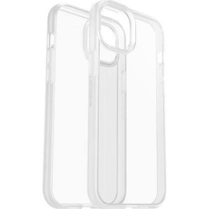 OtterBox React Apple iPhone 15 Plus / iPhone 14 Plus (6.7') Case Clear - (77-92770), Antimicrobial, DROP+ Military Standard,Hard Case,7 Years Warranty