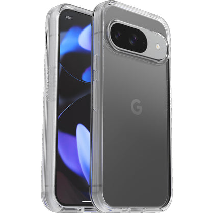 OtterBox Symmetry Clear Google Pixel 9/Pixel 9 Pro (6.3') Case Clear - (77-95619), DROP+ 3X Military Standard, Raised Edges, 7 Years Warranty