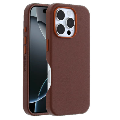 OtterBox Symmetry MagSafe Cactus Leather Apple iPhone 16 Pro Max (6.9') Case Brown - (77-96337),DROP+ 3X Military Standard, 7 Years Warranty