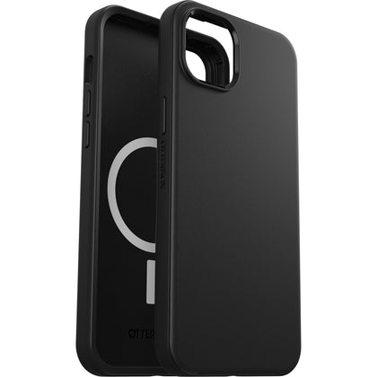 OtterBox Symmetry+ MagSafe Apple iPhone 14 Plus Case Black - (77-88994), DROP+ 3X Military Standard, Raised Edges, Ultra-Sleek, 7 Years Warranty