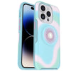 OtterBox Otter + Pop Symmetry Clear Apple iPhone 13 Pro Case Stardust Pop (Clear Glitter) - (77-84518), DROP+ 3X Military Standard, 7 Years Warranty