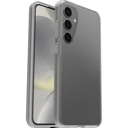 OtterBox React Samsung Galaxy S24+ 5G (6.7') Case Clear - (77-94668),DROP+ Military Standard,Hard Case,Wireless Charging Compatible, 7 Years Warranty