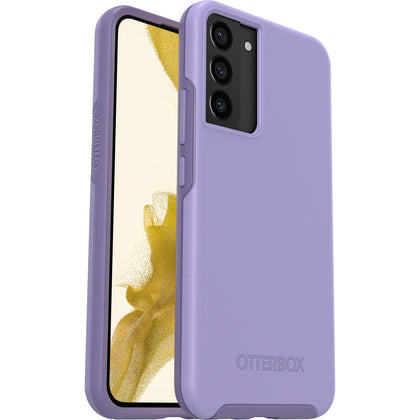 OtterBox Symmetry Samsung Galaxy S22+ 5G (6.6') Case Reset Purple (77-86436), Antimicrobial, DROP+ 3X Military Standard, Ultra-Sleek, 7 Years Warranty