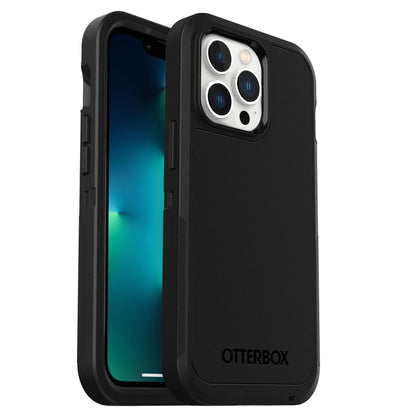 OtterBox Defender XT MagSafe Apple iPhone 13 Pro Case Black - (77-85572),DROP+ 5X Military Standard, Raised Edges,Port Covers,Rugged, 7 Years Warranty