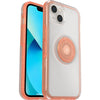 OtterBox Otter + Pop Symmetry Clear Apple iPhone 13 Case Melondramatic (Clear/Orange) - (77-85392), DROP+ 3X Military Standard, 7 Years Warranty