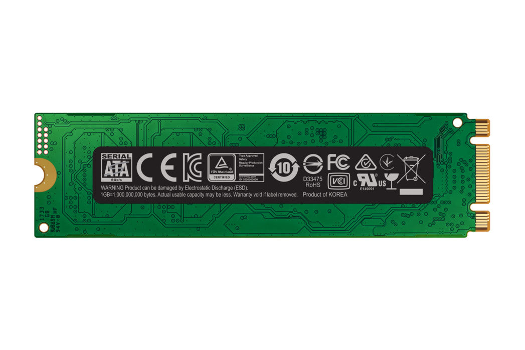 Samsung 860 EVO 1TB, M.2 Internal SATA SSD MZ-N6E1T0BW