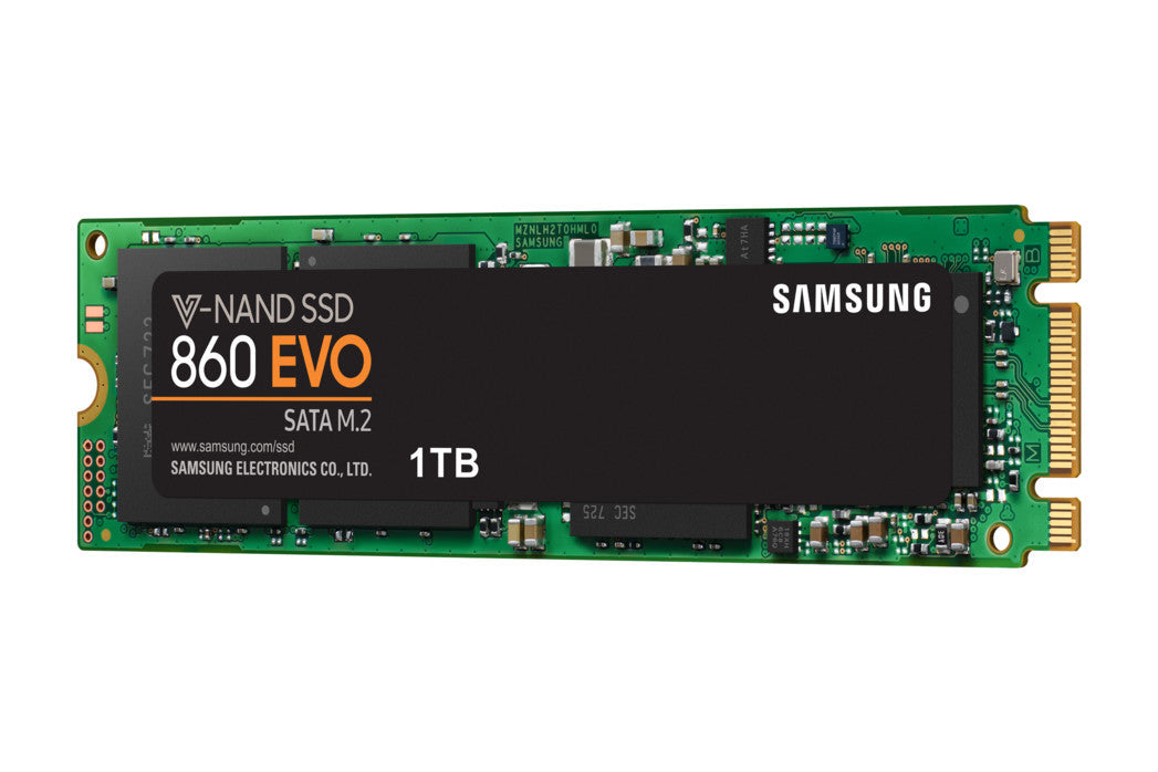 Samsung 860 EVO 1TB, M.2 Internal SATA SSD MZ-N6E1T0BW