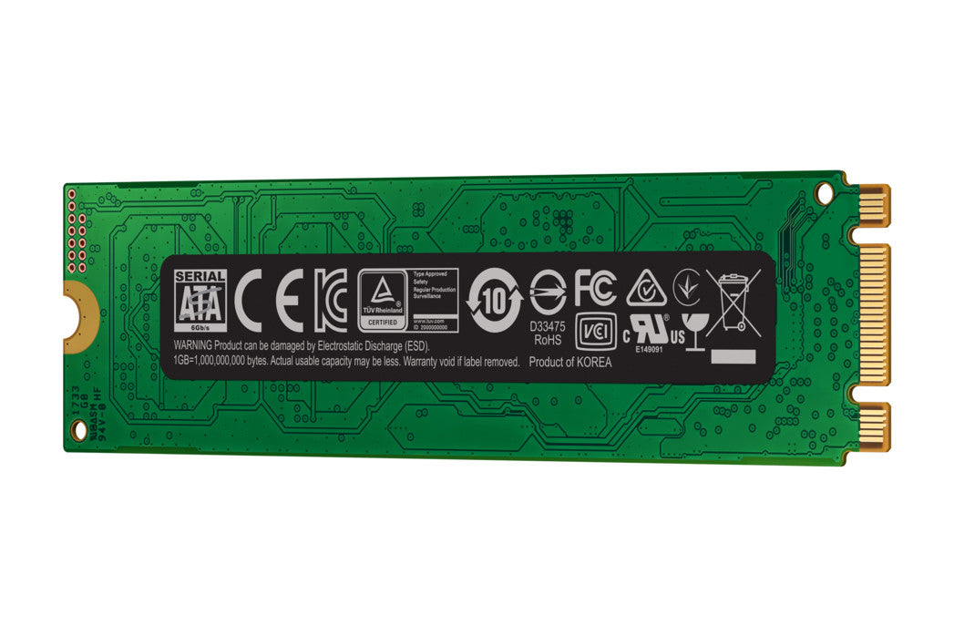 Samsung 860 EVO 1TB, M.2 Internal SATA SSD MZ-N6E1T0BW