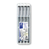 Staed Fineliner 0.5mm Blk Wlt4