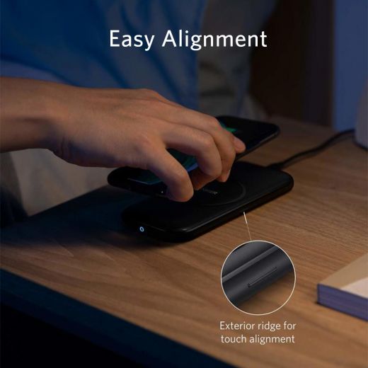 ANKER Qi-Certified PowerWave Base Pad - Black