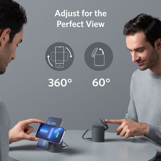 ANKER MagGo 623 Magnetic Wireless Charger - Black