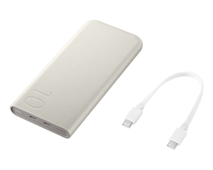 Samsung Portable Battery Pack 10,000 mAh (Beige) | 25W PD