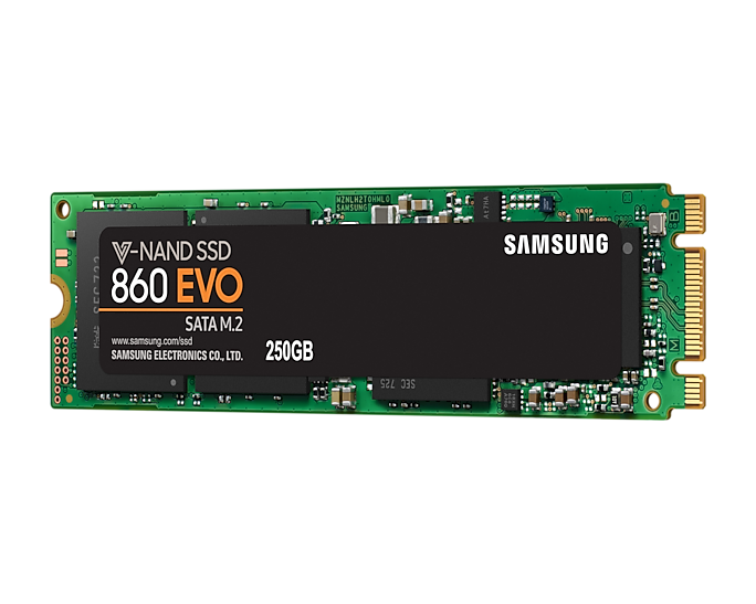 SAMSUNG 860 EVO 250GB M.2 Internal SATA SSD