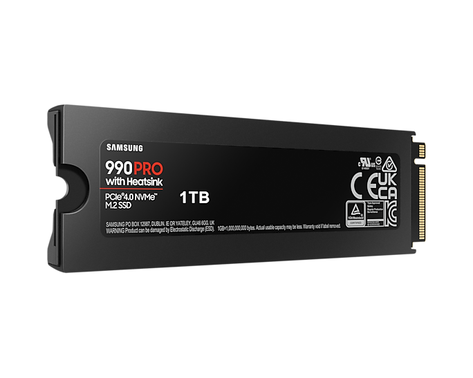 SAMSUNG 990 PRO with Heatsink PCIe 4.0 M.2 1TB
