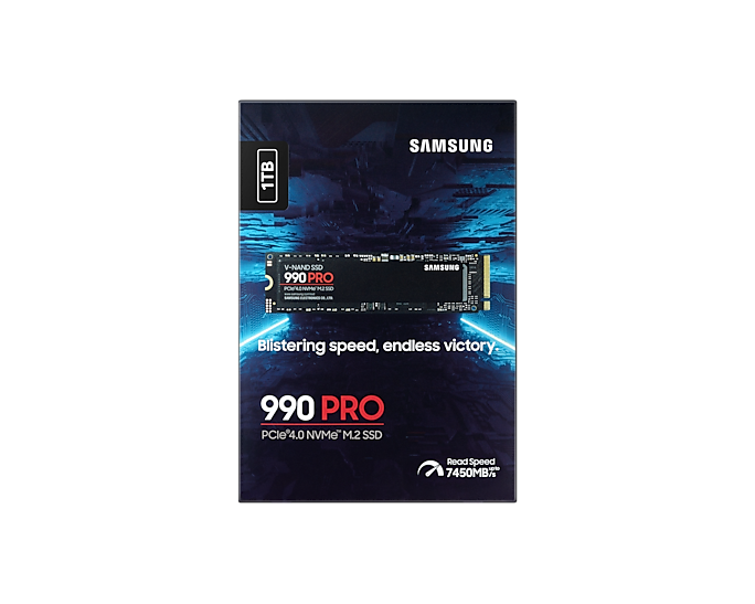 SAMSUNG 990 PRO PCIe 4.0 NVMe M.2 SSD 1TB