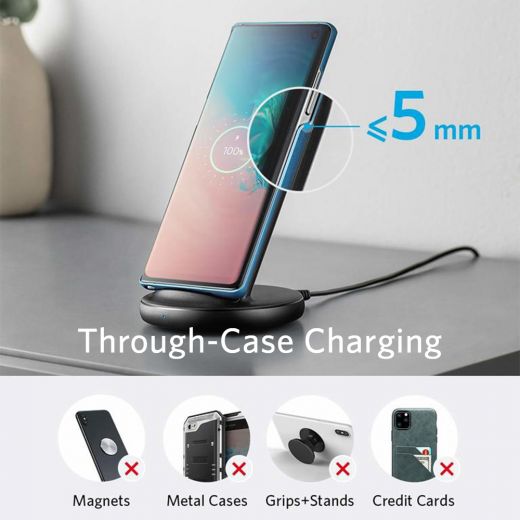 ANKER Qi-Certified 15W PowerWave II Stand