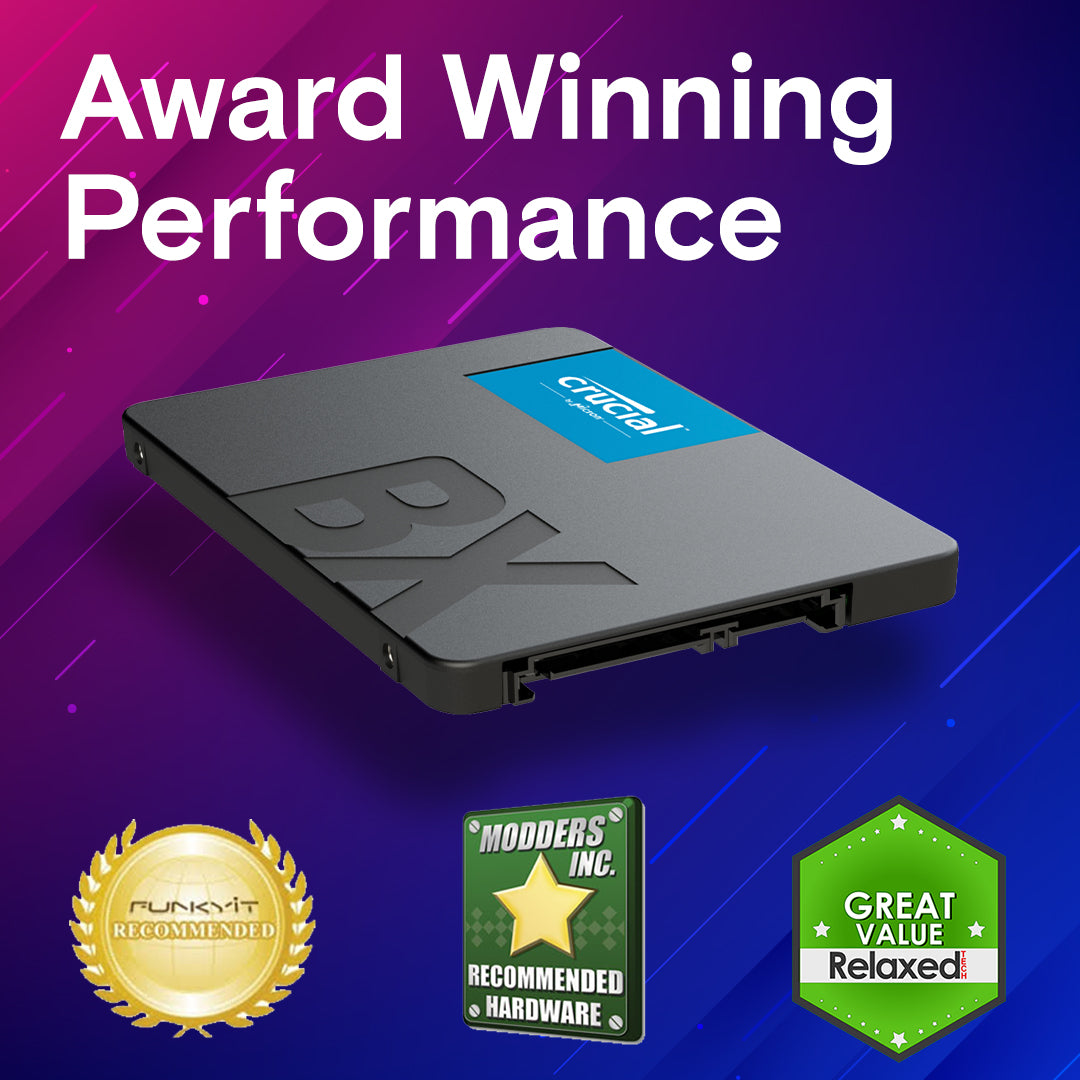 CRUCIAL BX500 240 GB 3D NAND SATA 2.5-inch SSD
