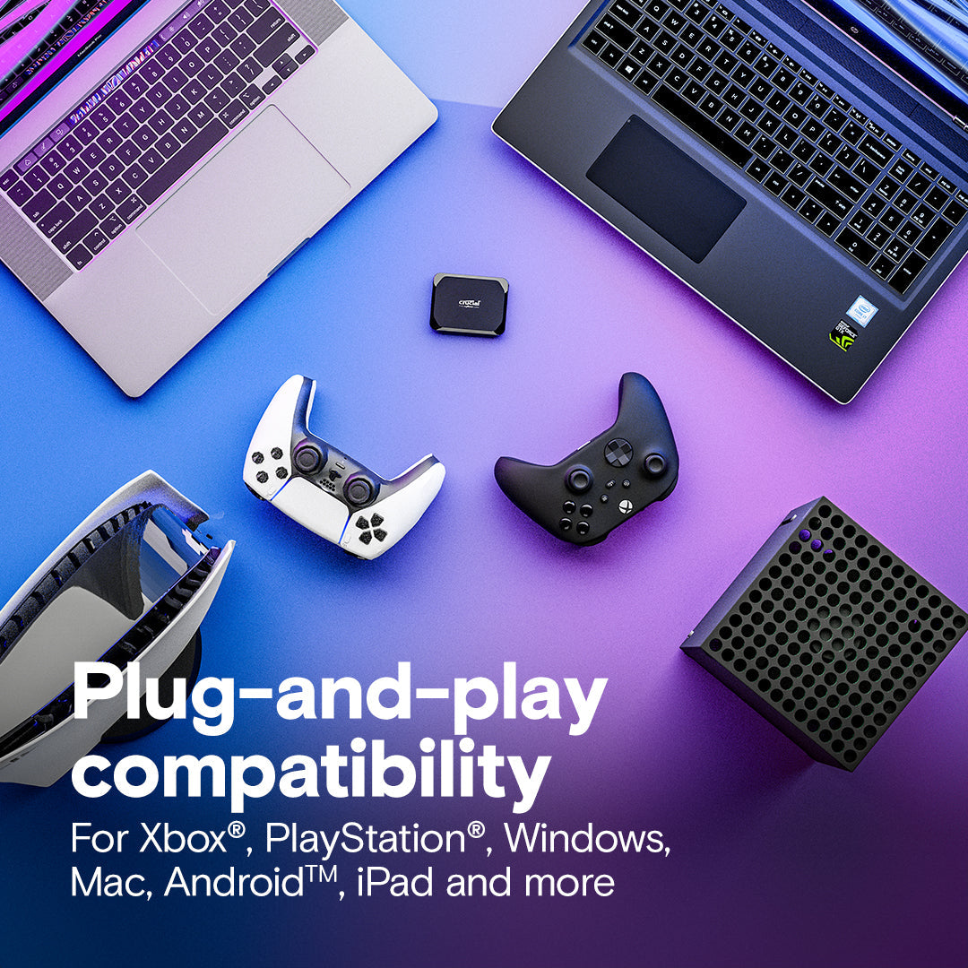 Crucial X9 1TB Portable USB-C SSD