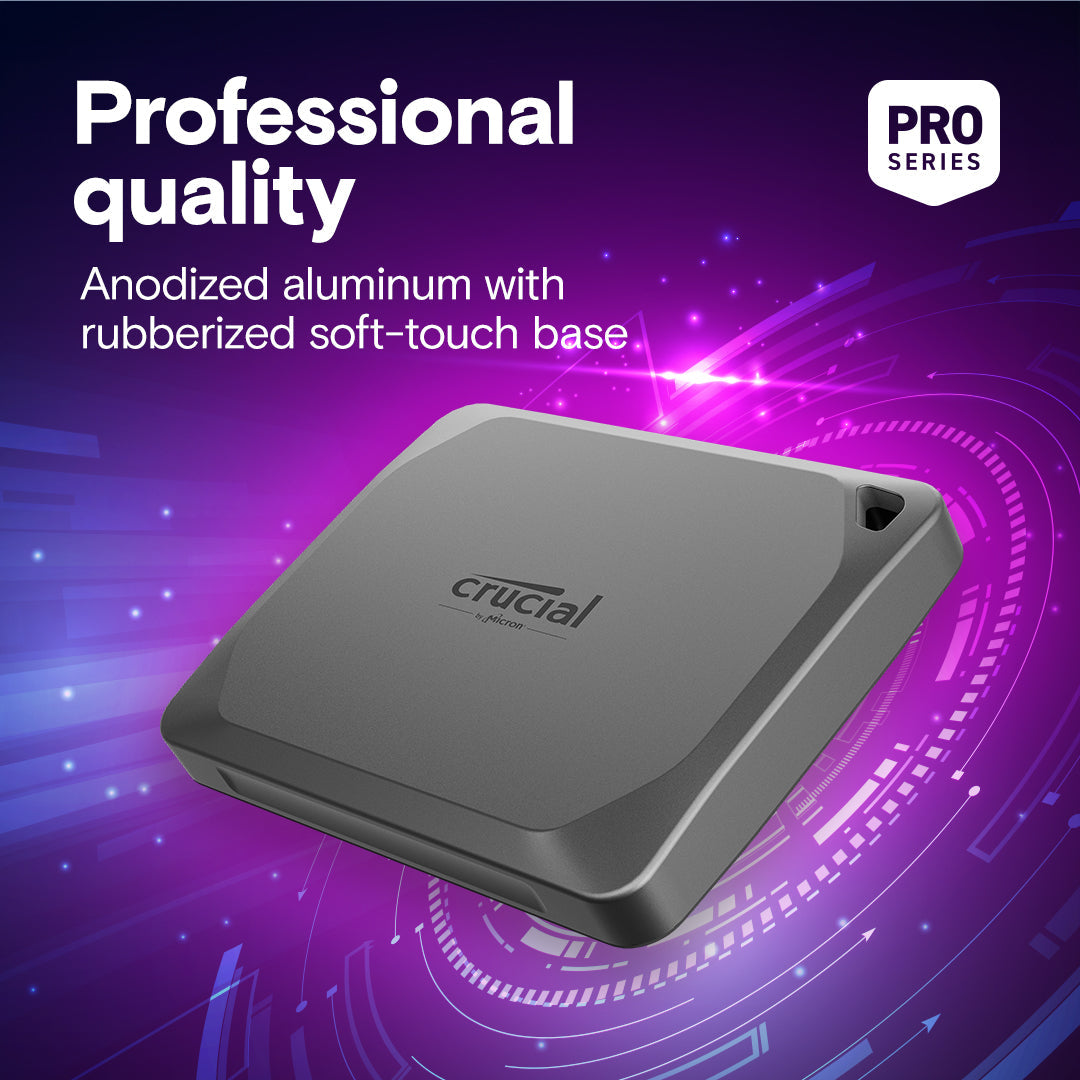 CRUCIAL X9 PRO 2TB Portable USB-C SSD