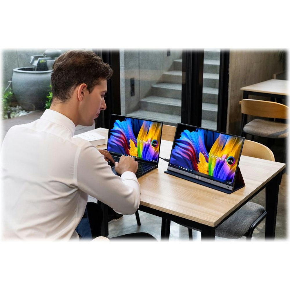 ASUS 13.3 Inch ZenScreen OLED MQ13AH Portable Monitor