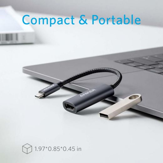 ANKER Power Expand + USB-C to HDMI Adaptor - GRAY METAL