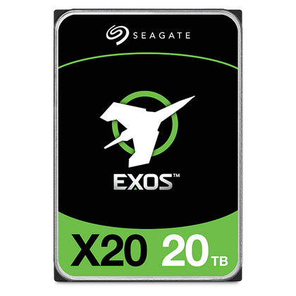 SEAGATE Exos X20 - 20 TB Enterprise 512E/4KN Internal 3.5