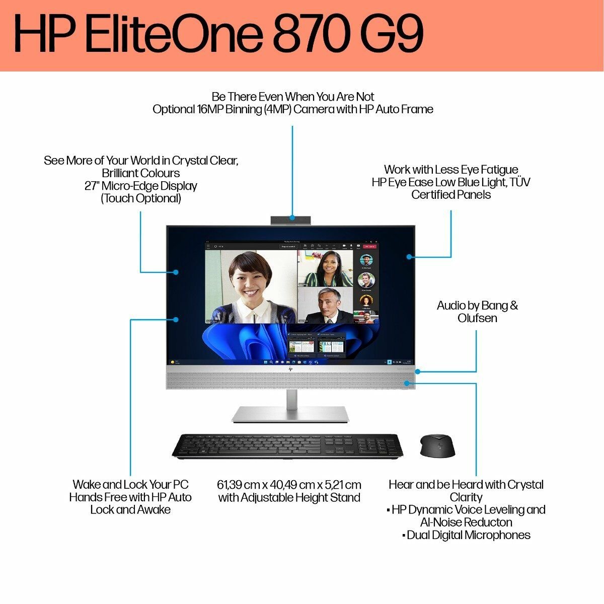 HP EliteOne 870 G9 27
