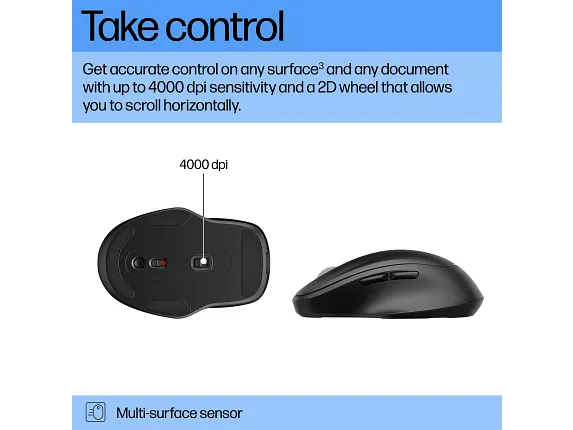HP 515 Ultra-Fast Rechargeable Wireless Mouse