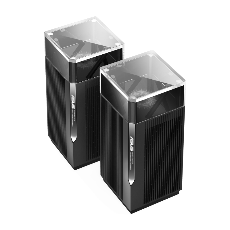 ASUS ZenWiFi Pro XT12 Tri Band Wi-Fi 6 Mesh Router (2 Pack)