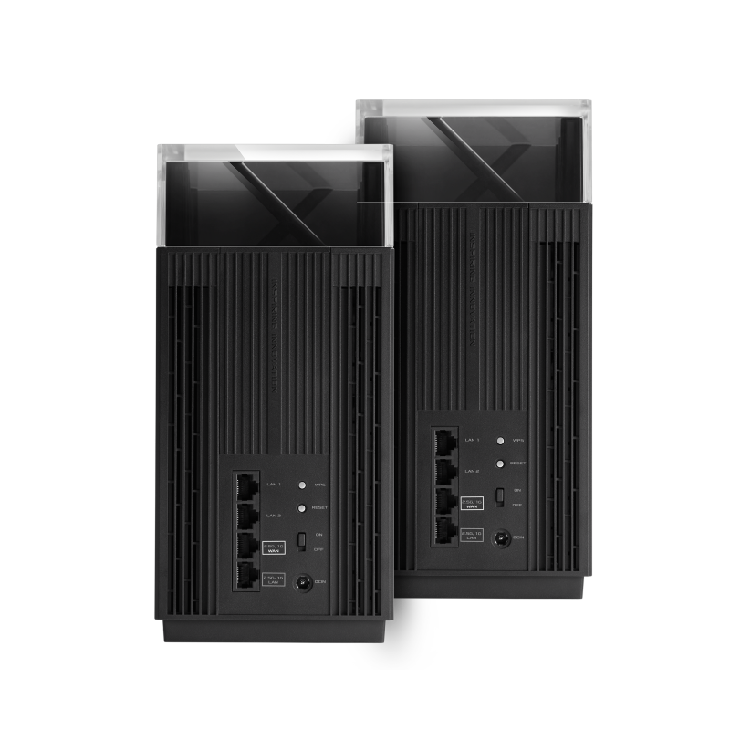 ASUS ZenWiFi Pro XT12 Tri Band Wi-Fi 6 Mesh Router (2 Pack)